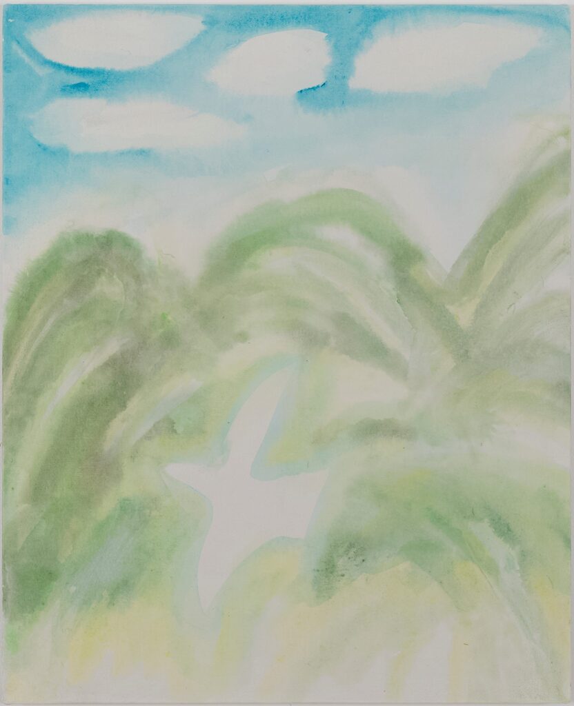 川角岳大《Summer》 2021年 acrylic on canvas 撮影：中村マユ